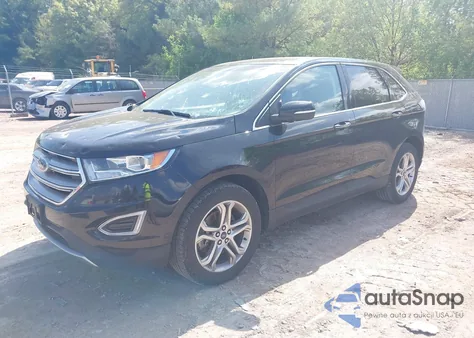 2018 Ford Edge Titanium from USA, damaged, VIN 2FMPK4K97JBB43065